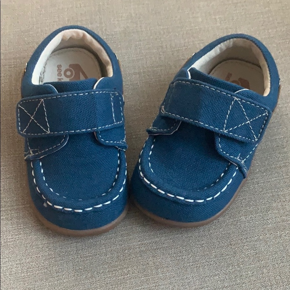 See Kai Run Blue Shoes Size 5